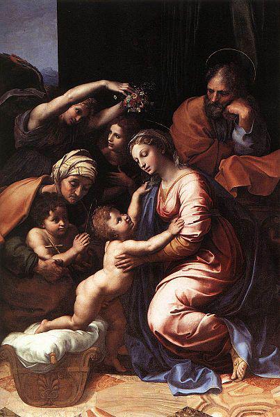 RAFFAELLO Sanzio The Holy Family Sweden oil painting art